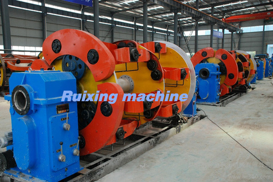 China Tipo máquina de la jaula de encalladura para trenzar los alambres y ACSR, el armoring de acero, Cu-pantalla del Cu, del Al proveedor