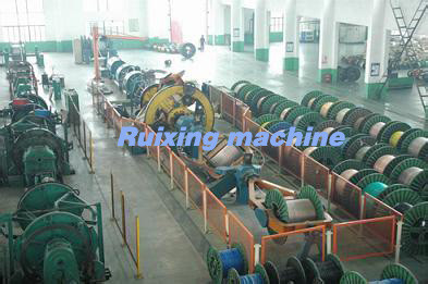 China Máquina del desarme para telegrafiar los 3 a 7 cables plásticos multifilares, cables de XLPE proveedor