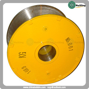 China Carrete suave de encargo del alambre de acero de la bobina del tambor del alambre del tirador del cable del metal proveedor