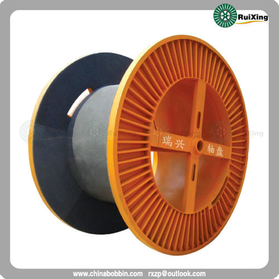 China tipo acanalado de acero industrial del carrete de cable que enrolla el acero acanalado grande del alambre y del cable proveedor